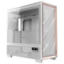 Antec FLUX PRO White Case Computer Full Tower ATX Premium Wood FLUX-PRO-W