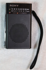 SONY, ICF-P26, AM/FM, PORTABLE RADIO, CLEAN AND WORKING