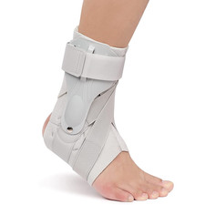 Image of Chlffua Ankle Support Brace with Side Stabilizers and Cross Auxiliary Fixing Bel