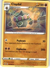 Claydol Rare SWSH01: Sword & Shield Base Set 103/202 LP