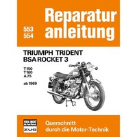Triumph Trident Bsa Rocket 3 T150/T160/A75 Bj. Ab 1969 Werkstatthandbuch