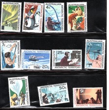 Australian Antarctic Territory 1966 sg 8 - 18 Presentation pack set UM
