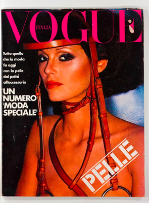 つくし　VOGUE Paris　Italia　2冊 CHRIS VAN WANGENHEIM Accessory VOGUE ITALIA PELLE magazine 1975