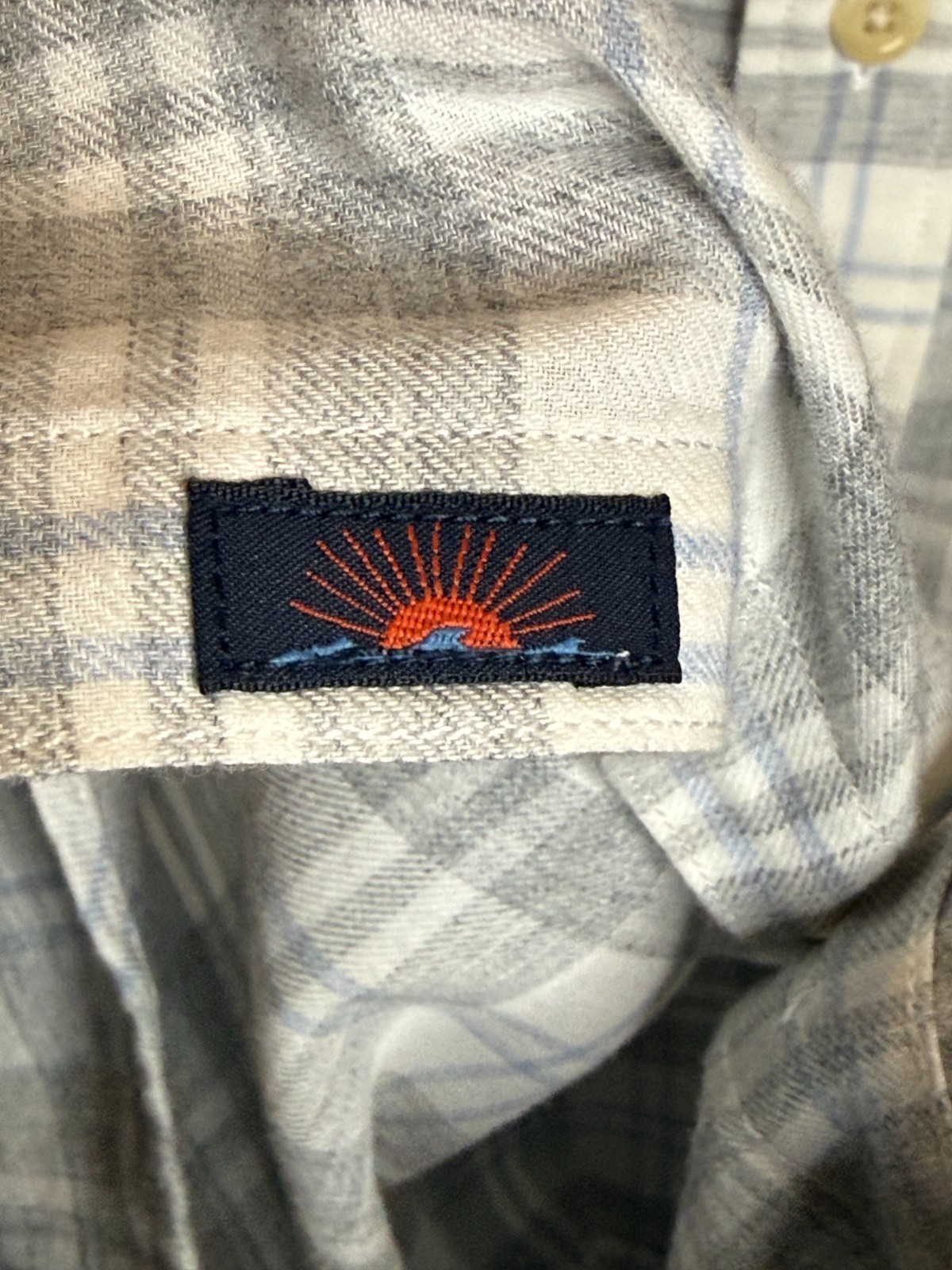 Faherty FeatherweightFlannel Button Up Down Shirt… - image 5