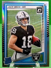 2025 Panini Donruss Optic - Rated Rookie Jack Bech #211 Silver Prizm (RC)