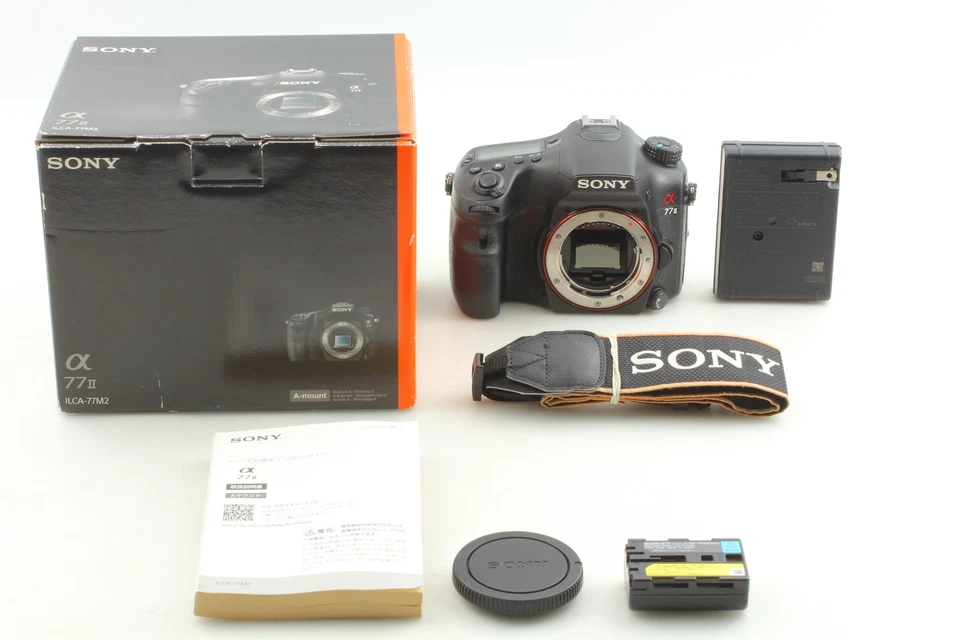 [Fast neuwertig+] Sony Alpha a77 α77 II schwarz digitale Spiegelreflexkamera Gehäuse aus Japan - Bild 2 von 4