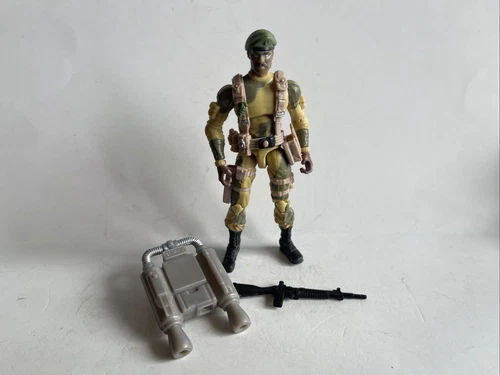 GI Joe 25th Anniversary SGT STALKER Ranger MASS Device DVD Battle Set Jet Pack