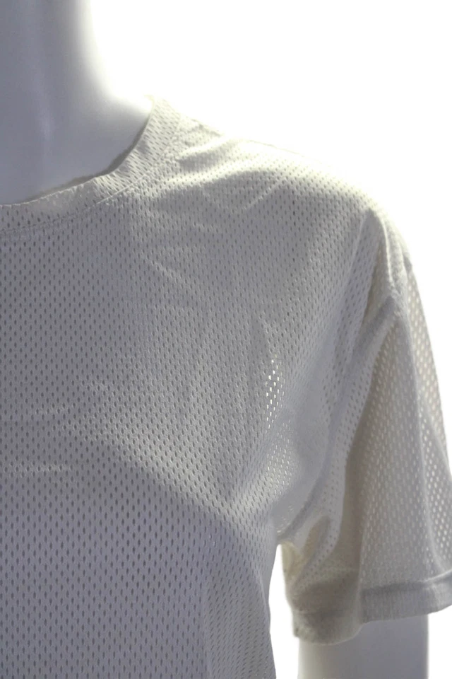 Conjunto de pantalones cortos ALALA para mujer forrados con textura atada transparente ropa deportiva talla blanca Foto 2 de 4