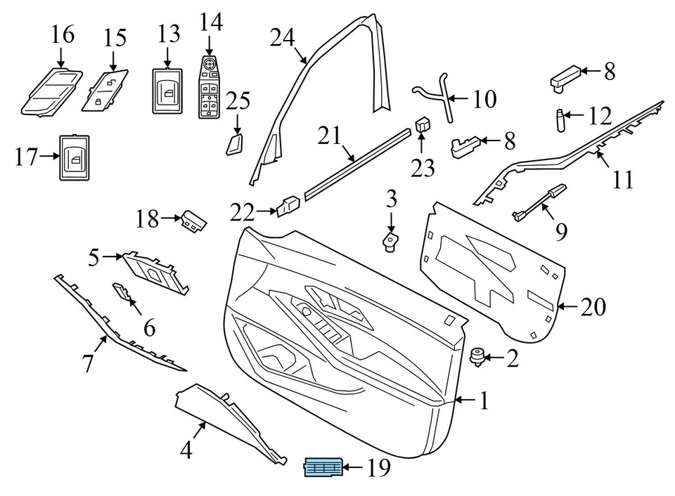 BMW Z4 2019-2023 - Luz interior 9472763 Foto 3 de 4