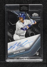 2023 Topps Chrome Black Auto Michael Busch #CBA-MB Auto 1dh2