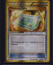 Pokémon TCG Primal Clash Weakness Policy 164/160 HP