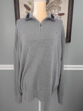 Tommy Hilfiger 2014 Men's Cotton 1/4 Quarter Zip Pullover Sweater XXL