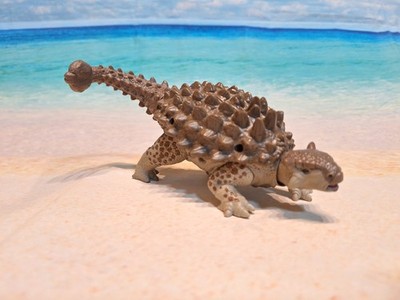 Hasbro Kenner Jurassic World Park Ankylosaurus Dino Dinosaurier bashers biters 