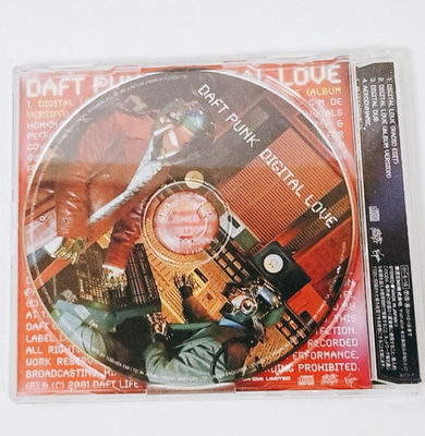 2001 Daft Punk Digital Love Music CD w/OBI JAPAN ver. EMI/Virgin