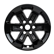 18" 6 Spoke Gloss Black Wheel Covers Set of 4 Fits 2019 Ram 1500