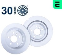2X Bremsscheibe Optimal BS-9606HC 2 Bremsscheiben Hinterachse Hinten