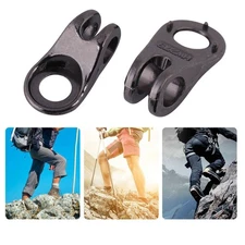 20x Boot Lace Hooks Lace Fittings Buckles With Rivets For Repair/Camp/Hike/Climb