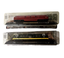 2 x Amercom Static Model BR Train Locomotives OO Scale 1/76