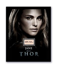 Thor Natalie Portman Autographed Signed 11x14 Framed Photo ACOA