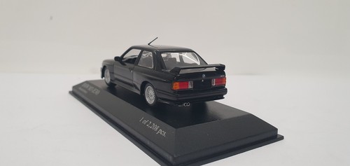1/43 BMW M3 E30 BLACK 1990 MINICHAMPS 430020305 NO AUTOART NO SCHUCO NO TSM - Picture 3 of 11