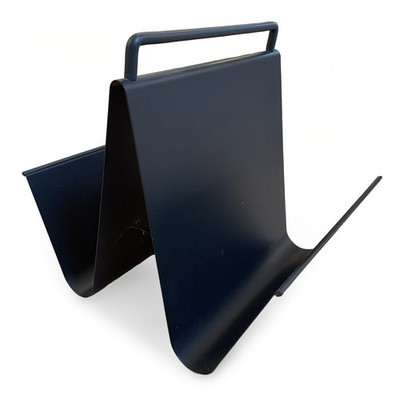 1980 Spanish Postmodern Metal Magazine Rack by Pete Sans for NRO