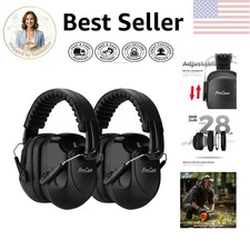 Portable NRR 28dB Noise Reduction Ear Muffs - Ideal for Shooting Construction
