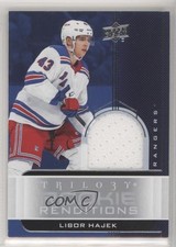 2019-20 Upper Deck Trilogy Rookie Renditions Silver Foil Jersey Libor Hajek 4kz