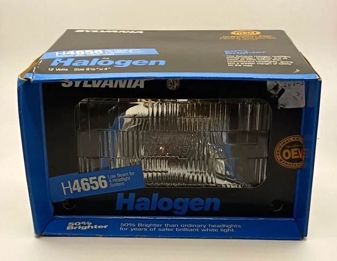 SYLVANIA H4656 SilverStar haz sellado - faro halógeno más brillante (1 bombilla) Foto 2 de 4