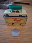 Lesney Matchbox Series No.45 Ford Corsair  & Boat 1960