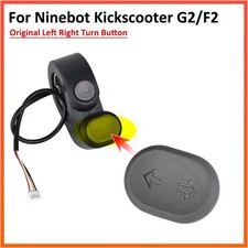 Switch Button For Ninebot MAX G2 F2 PRO Electric Scooter Turn Signal Light Part