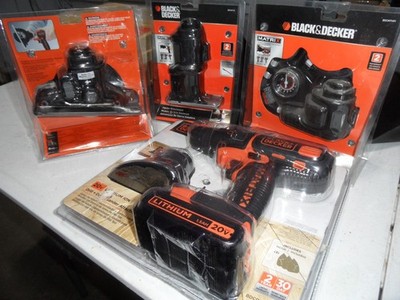 BLACK+DECKER 20V MAX Matrix Cordless Drill, Sander,Jigsaw, Circular Saw Inflator