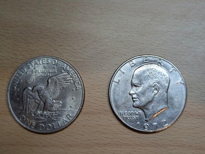 USA -  One Dollar 1972 - Dwight  D. Eisenhower
