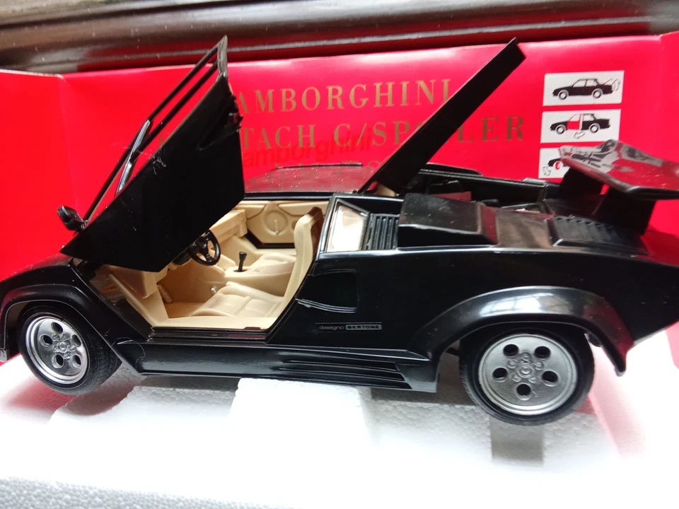 Tonka/Polistil-  Lamborghini  Countach   C/spoiler    1/18 - Immagine 4 di 4