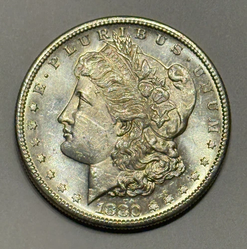 1880 S Morgan Silver Dollar (90% Silver) ~ MS+