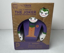 DC Comics The Joker Painted Wooden Figure Loo...
