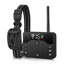 2 In 1 Wireless Electric Dog Fence Waterproof Pet Shock Boundary Containment Sy