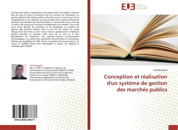 Conception Et RéAlisation D'un SystèMe De Gestion Des MarchéS Publics Bouayed-image