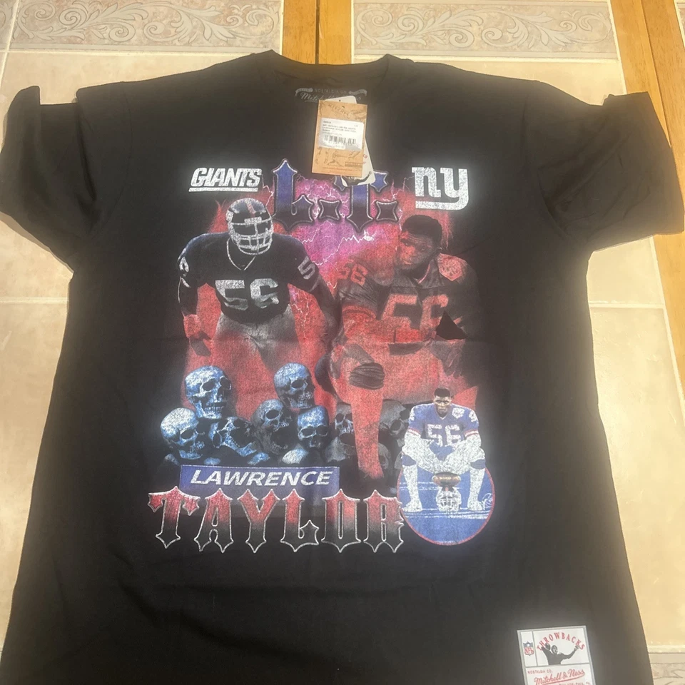 Men’s Large Mitchell And Ness Lawerence Taylor Throwback Tee - Image 4 of 4