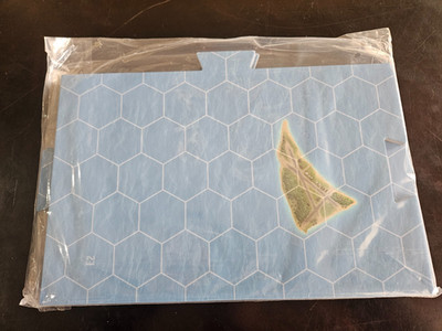 Fighters of the Pacific Extra Map Boards Game-Complete, NEW-Kickstarter