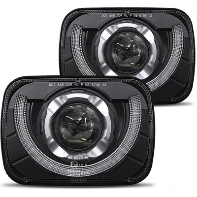 HWSTAR 2026 2000% Bright 5x7 7x6 H6054 Led Headlights Compatible w/Jeep Wrang...