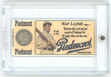 NAP LAJOIE OLD LIBERTY NEWS ART CARD 1912 DIME RARE!!