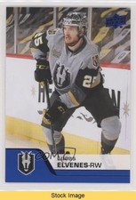 2020-21 Upper Deck AHL Blue Lucas Elvenes #62 READ 1a9z