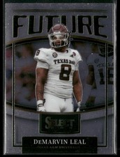 DeMarvin Leal 2022 Panini Select Draft Picks Texas A&M Aggies