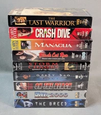 Assorted PROMOTIONAL & SCREENING Copies VHS Brand New SEALED Lot of 9