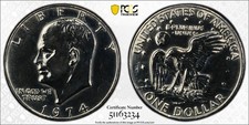 1974-D One Dollar Coin