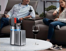 Fast Cooling Precise Temperature Smart Desktop Wine Cooler For Home Bar Use New