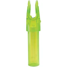 Carbon Express .203 Launchpad Precision Nock 12-Pack - Clear/Green