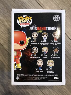 FUNKO POP 2019 SDCC SHELDON COOPER AS THE FLASH BIG BANG THEORY 833 IN HAND | #3456385