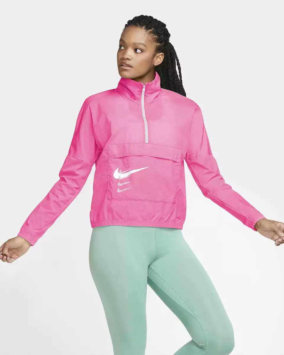 Pullover top running jacket
