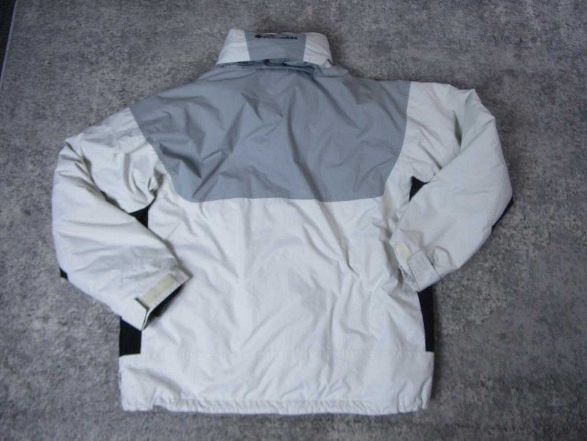 Columbia Snow Jacket Mens Large Interchange 3-in-1 White Columbia Snow Jacket Mens Large Interchange 3-in-1 White